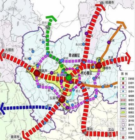 昆明城市规划最新出炉:拆迁改造优化城市功能
